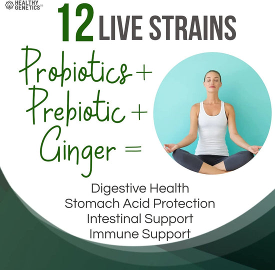 Organic Liquid Probiotics - All-Natural and Plant-Based Formulation, 12 Live Strains - Assist in Digestion, Immunity Defense Booster - Ideal for Men, Women, Toddlers and Kids - 2Oz/60ml