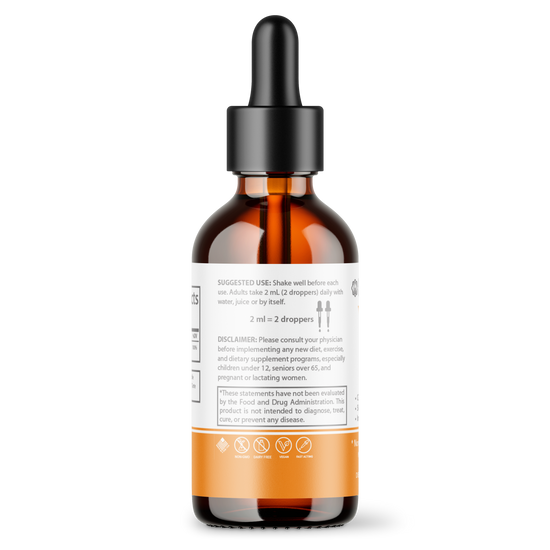 Vitamin C Supplement | Liquid Vitamin C Liquid Drops for Adults & Kids | Acerola Cherry | Immune Support Supplement | Antioxidant | Skin | Vegan | Non-GMO | Gluten Free | 2 Fl